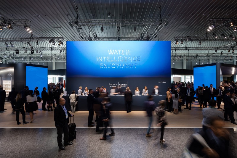 GROHE showcased numerous new products for bathrooms and kitchens at ISH 2017